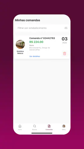 AppBeleza: Cliente screenshot