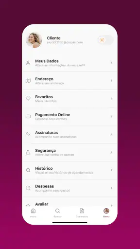AppBeleza: Cliente screenshot