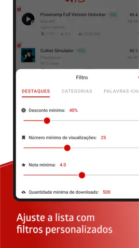 AppSales screenshot