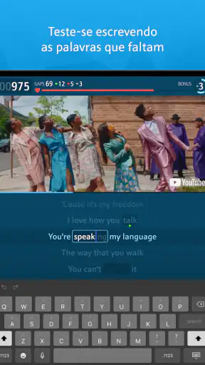 Aprenda Inglês com Música screenshot
