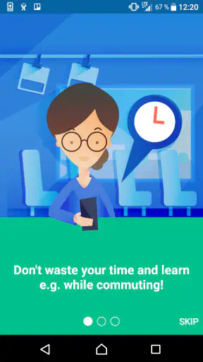 Aprenda línguas com VocApp screenshot