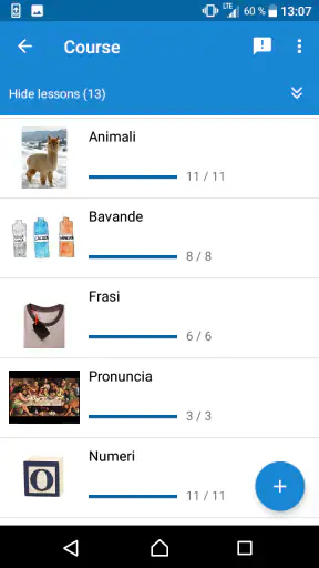 Aprenda línguas com VocApp screenshot