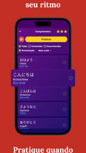 Aprender japonês - iniciantes screenshot