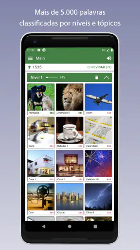 Aprender Vocabulário Espanhol screenshot