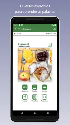 Aprender Vocabulário Espanhol screenshot
