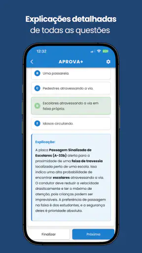 Aprova+ Prova de Habilitação screenshot