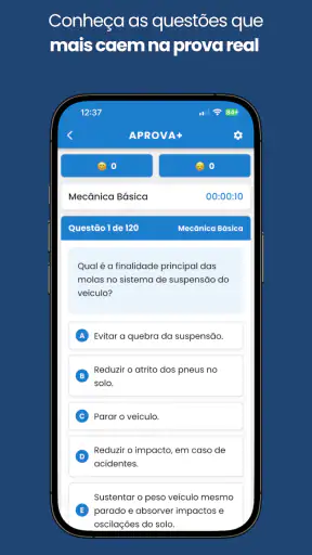 Aprova+ Prova de Habilitação screenshot