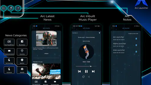 ARC Launcher® Pro Temas Faça screenshot
