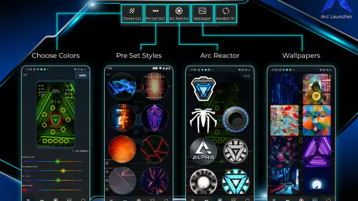 ARC Launcher® Pro Temas Faça screenshot
