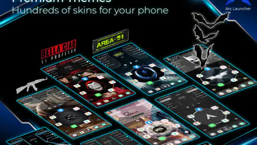 ARC Launcher® Pro Temas Faça screenshot