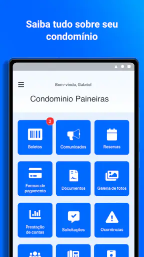 Área do Condômino screenshot