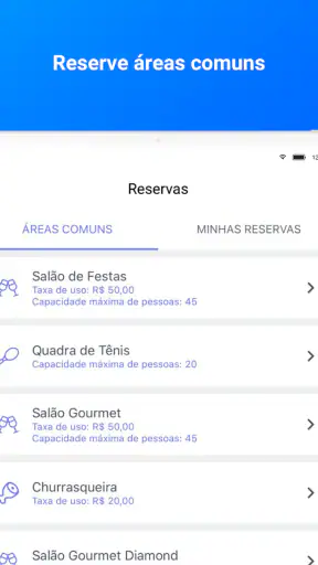 Área do Condômino screenshot