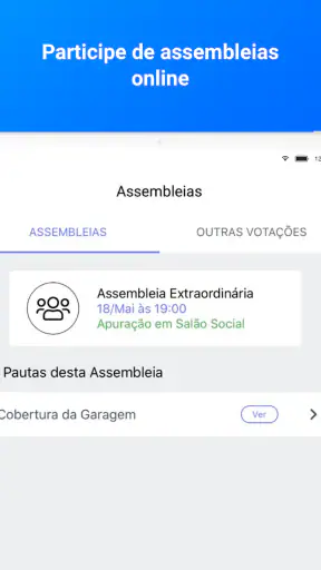 Área do Condômino screenshot