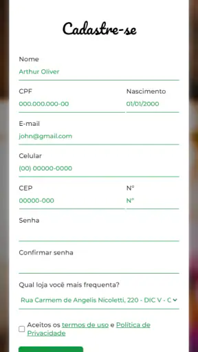 Ariel Supermercados screenshot