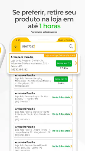 Armazém Paraíba: Loja Online screenshot