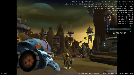 ARMSX2 (PS2 Emulator) screenshot