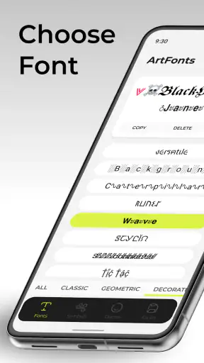 ArtFonts Letras Personalizadas screenshot