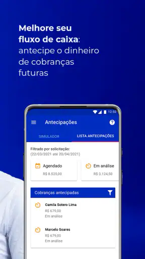 Asaas: Maquininha no Celular screenshot