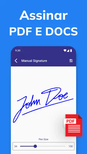 Assinatura Digital：Assinar PDF screenshot