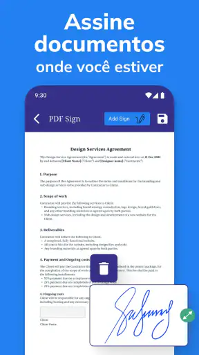 Assinatura Digital：Assinar PDF screenshot