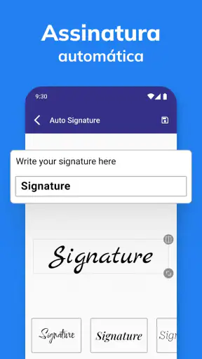 Assinatura Digital：Assinar PDF screenshot