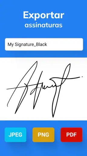 Assinatura Digital：Assinar PDF screenshot