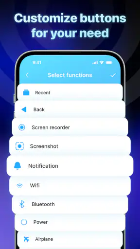 Assistente de toque rápido screenshot