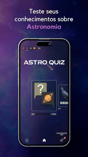 AstroQuiz - Aprenda Astronomia screenshot