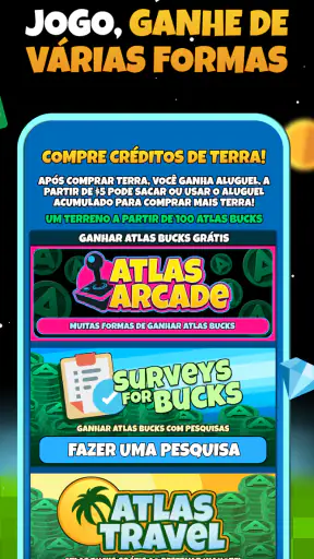 ATLAS:EARTH: Ganhe Recompensas screenshot