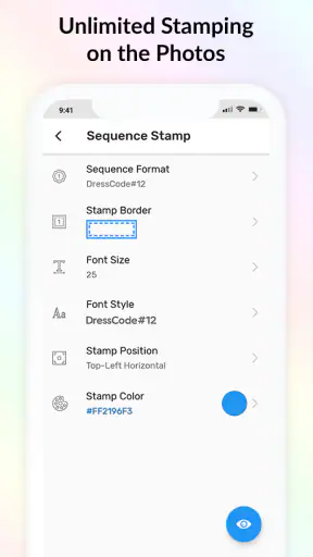 Auto Numbering Sequence Stamp screenshot