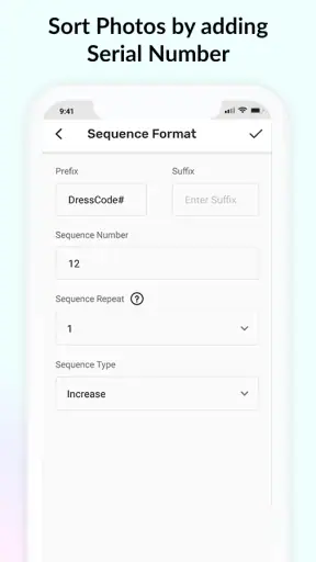 Auto Numbering Sequence Stamp screenshot