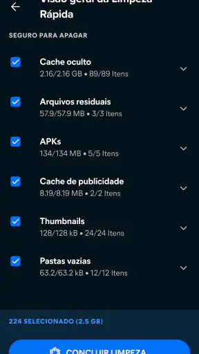 Avast Cleanup – App de limpeza screenshot