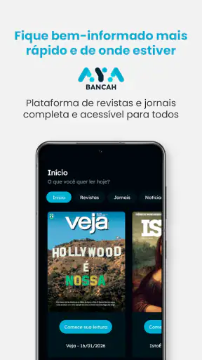 Aya Bancah: revistas e jornais screenshot
