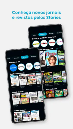 Aya Bancah: revistas e jornais screenshot