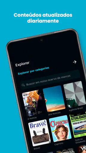 Aya Bancah: revistas e jornais screenshot