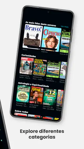 Aya Bancah: revistas e jornais screenshot