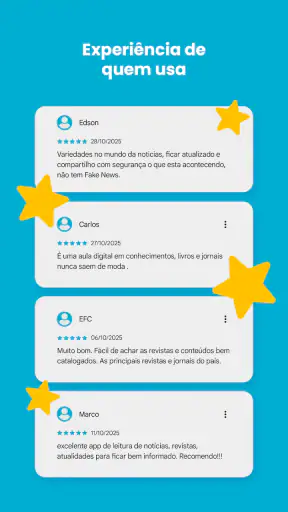 Aya Bancah: revistas e jornais screenshot