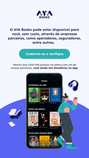 Aya Books: audiolivros, livros screenshot