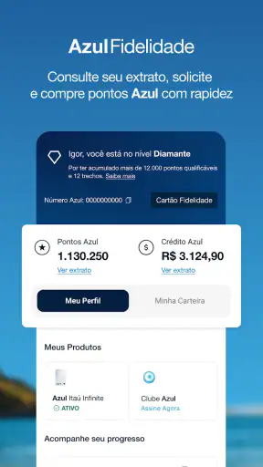 Azul screenshot