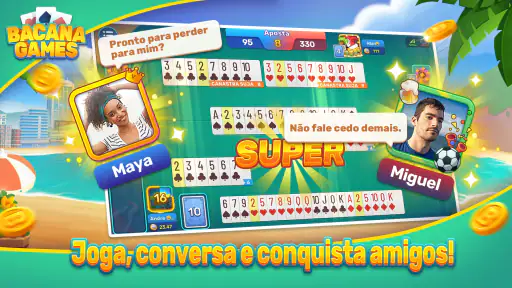 Bacana Games: Buraco & Dominó screenshot