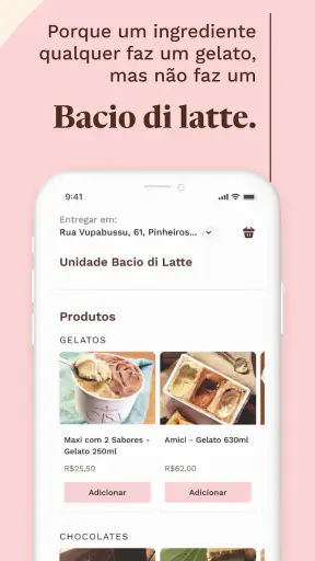 Bacio di Latte screenshot