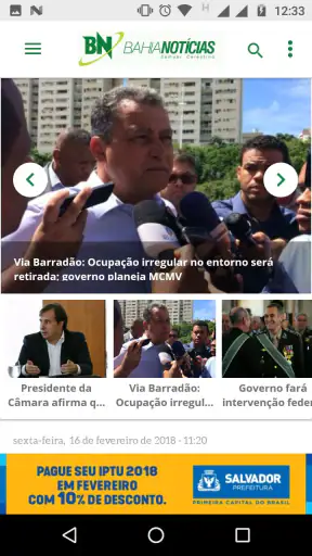 Bahia Notícias screenshot