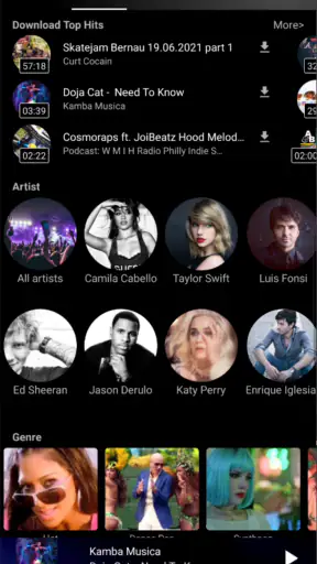 Baixador de música MP3 screenshot