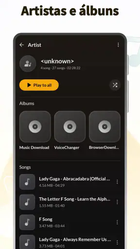 Baixar Música & Player MP3 screenshot