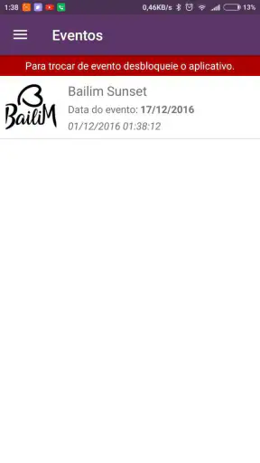 BaladAPP Check-In screenshot