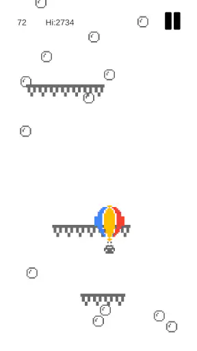 Balão de ar quente- Jogo balão screenshot