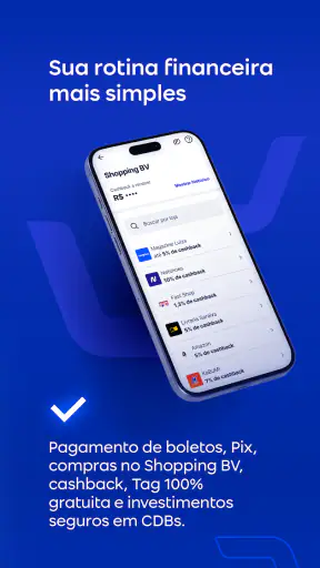 banco BV: Conta, Crédito e + screenshot