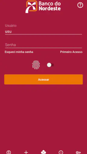Banco do Nordeste Mobile screenshot