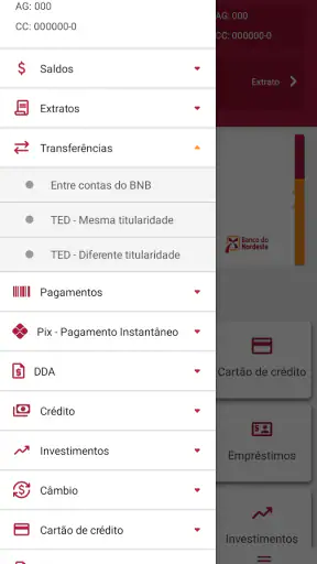 Banco do Nordeste Mobile screenshot