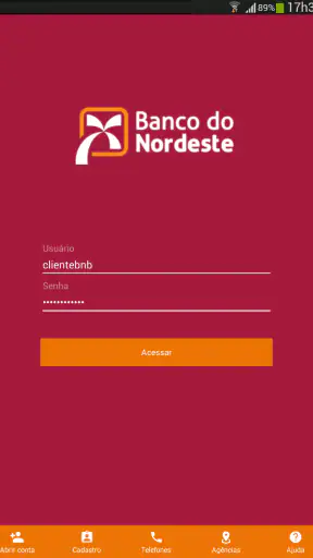 Banco do Nordeste Mobile screenshot